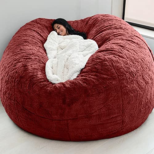 Sitzsack-Stuhl – bequemer Fellbezug für Erwachsene für übergroßes, flauschiges Sofa im Schlafzimmer oder Wohnzimmer – kein Füllstoff im Lieferumfang enthalten Sitzsack-Stuhl – bequemer Fellbezug für Erwachsene für übergroßes, flauschiges Sofa im Schlafzimmer oder Wohnzimmer – kein Füllstoff im Lieferumfang enthalten von Generisch