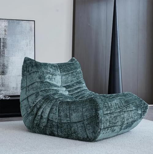 Sitzsack aus Chenille-Stoff mit hochdichtem Schaumstoff für ultimativen Komfort, perfekt für Wohnzimmer, Schlafzimmer oder Büro Sitzsack aus Chenille-Stoff mit hochdichtem Schaumstoff für ultimativen Komfort, perfekt für Wohnzimmer, Schlafzimmer oder Büro von Generisch
