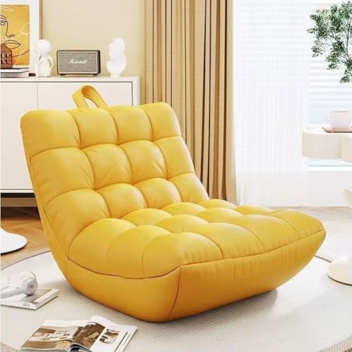 Sitzsack für Erwachsene, mit Leder, riesiger Sitzsack, faules Sofa, Couch mit Füllstoff, Memory-Schaum, Sitzsack-Stuhl mit Rückenstütze für Kamin, großes faules Sofa für Schlafzimmer, Wohnheim, Büro Sitzsack für Erwachsene, mit Leder, riesiger Sitzsack, faules Sofa, Couch mit Füllstoff, Memory-Schaum, Sitzsack-Stuhl mit Rückenstütze für Kamin, großes faules Sofa für Schlafzimmer, Wohnheim, Büro von Generisch