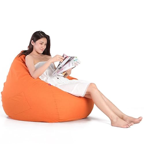 Sitzsack mit Rückenlehne – ungefüllt – ideal für Entspannung und Komfort, L-90 x 100 cm von Generisch