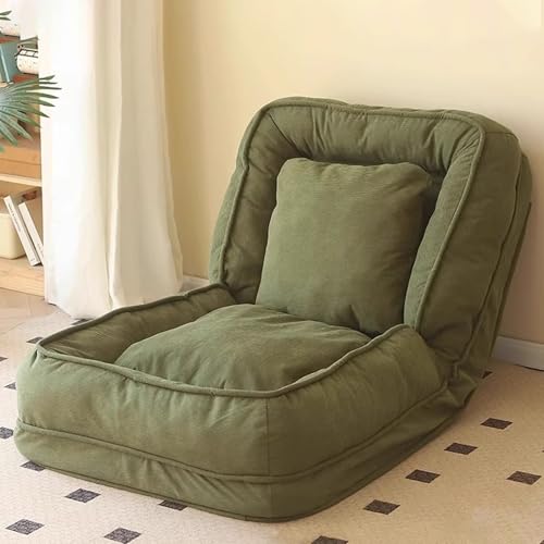 Sitzsacksofa mit 2 Kissen, 5-stufig Verstellbares Hundebett for Erwachsene, Gemütliches, Faltbares Lazy-Schlafsofa, Bodenstuhl for das Wohnzimmer zu Hause Sitzsacksofa mit 2 Kissen, 5-stufig Verstellbares Hundebett for Erwachsene, Gemütliches, Faltbares Lazy-Schlafsofa, Bodenstuhl for das Wohnzimmer zu Hause von Generisch