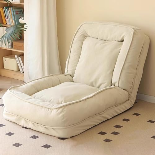 Sitzsacksofa mit 2 Kissen, 5-stufig Verstellbares Hundebett for Erwachsene, Gemütliches, Faltbares Lazy-Schlafsofa, Bodenstuhl for das Wohnzimmer zu Hause Sitzsacksofa mit 2 Kissen, 5-stufig Verstellbares Hundebett for Erwachsene, Gemütliches, Faltbares Lazy-Schlafsofa, Bodenstuhl for das Wohnzimmer zu Hause von Generisch