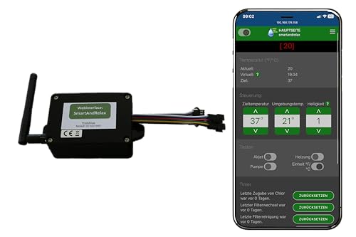 WLAN/WiFi Modul - Kompatibel mit Lay Z Spa von Bestway/Software in DEUTSCH/für Pumpentyp S100101 / SmartAndRelax - Premium mit externer Antenne WLAN/WiFi Modul - Kompatibel mit Lay Z Spa von Bestway/Software in DEUTSCH/für Pumpentyp S100101 / SmartAndRelax - Premium mit externer Antenne von Generisch