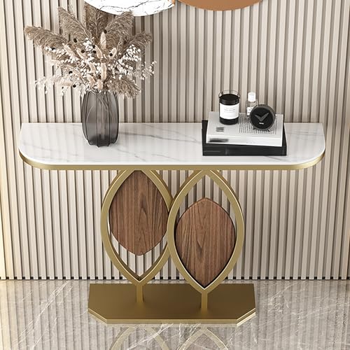 Sofa Konsolentisch, moderner einzigartiger Eingangstisch, Bauernhaus Marmor Design für Wohnzimmer und Flur, ideal für Korridore und Eingänge Sofa Konsolentisch, moderner einzigartiger Eingangstisch, Bauernhaus Marmor Design für Wohnzimmer und Flur, ideal für Korridore und Eingänge von Generisch