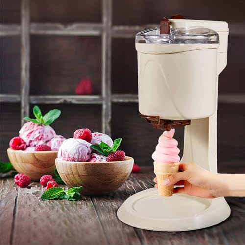 Soft Serve Ice Cream Machine, Ice Cream Makers for Home - Portable Blender, Yogurt Sorbet Maker Automatic Machine - Perfect Ice Cream Makers Machine for Home von Generisch