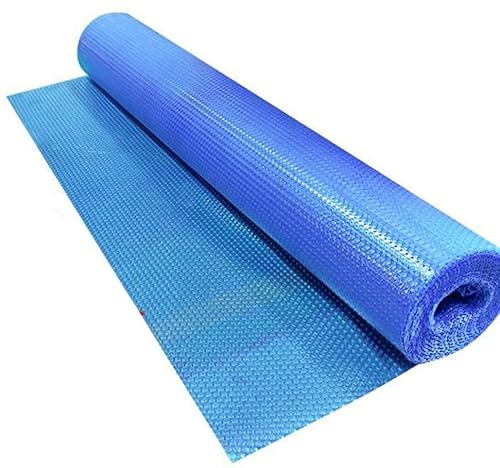Solar-Poolabdeckung, robuste Blase – Thermodecke für Whirlpool Spa – Schwimmende Solarabdeckungen verwenden Sonne zum Heizen des Pools – Blasenseite nach unten von Generisch