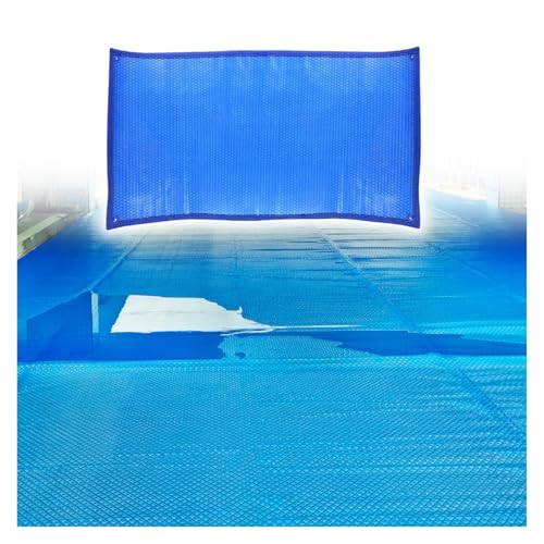 Solar-Poolabdeckungen für oberirdische Pools – 4,5 x 9,2 m, 4,7 x 1,2 m, 4,6 x 81,3 cm, blaue Luftblasenheizdecken – maximieren die Sonnenenergie für effiziente Poolheizung (2,4 x 96,4 cm) von Generisch