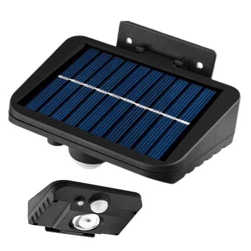 Solarleuchten für den Außenbereich, 120 Grad drehbare breite Solar-Wandleuchten, Lampe, wetterfeste Laterne für Hinterhof, Terrasse, , Garten, Weg, Hof, Deck, Landschaft, Auffahrt von Generisch