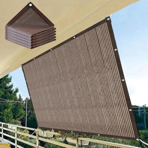 Sonnensegel, atmungsaktives Gartentuch, Outdoor-Baldachin für Sichtschutz, Pergola für Wintergarten und Terrasse Sonnensegel, atmungsaktives Gartentuch, Outdoor-Baldachin für Sichtschutz, Pergola für Wintergarten und Terrasse von Generisch