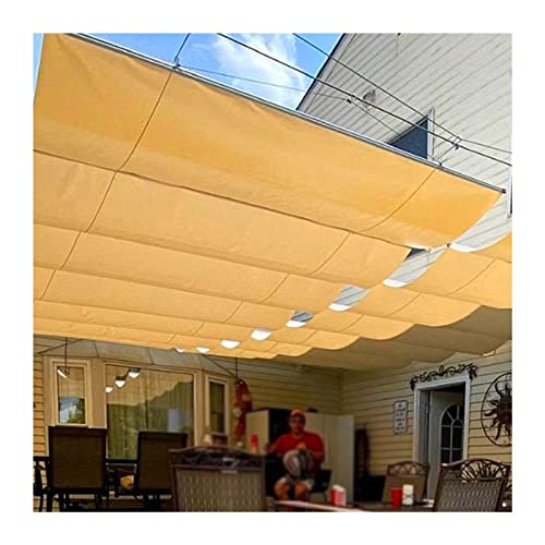 Sonnensegel, einziehbar, wasserfest, für Außenbereich, Terrasse, Garten, UV-Block-Markise, Beige, 1,1 x 3,5 m, perfekte Pergola-Abdeckung für Sonnenschutz Sonnensegel, einziehbar, wasserfest, für Außenbereich, Terrasse, Garten, UV-Block-Markise, Beige, 1,1 x 3,5 m, perfekte Pergola-Abdeckung für Sonnenschutz von Generisch