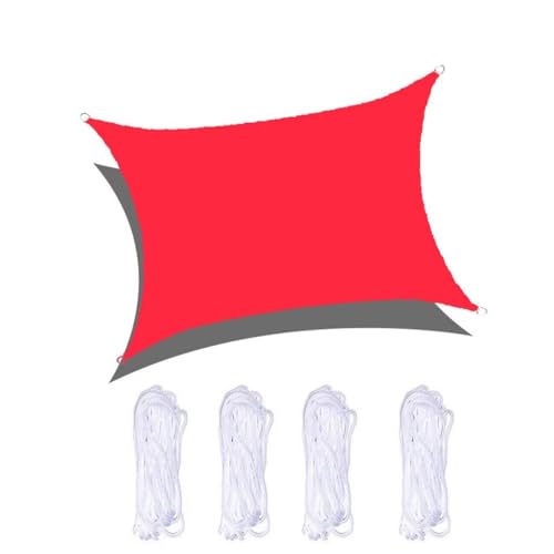 Sonnensegel, wasserdicht, 3 x 6 m, 95 % UV-Schutz, für Garten, Pool und Strand, rechteckig, für Außenbereich, Terrasse, Pergola und Terrasse von Generisch