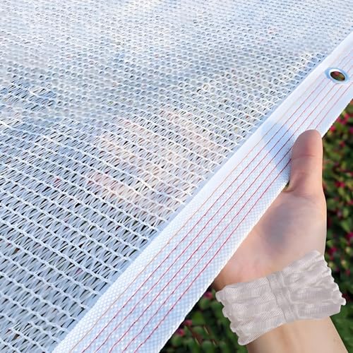 Sonnensegel, wasserfest, 90 % UV-Schutz, 1,5 m bis 12 m, Ösendesign für Gewächshaus, Sonnenschutz für Outdoor, Garten, Pool, Terrasse, 3 x 7,5 m Sonnensegel, wasserfest, 90 % UV-Schutz, 1,5 m bis 12 m, Ösendesign für Gewächshaus, Sonnenschutz für Outdoor, Garten, Pool, Terrasse, 3 x 7,5 m von Generisch