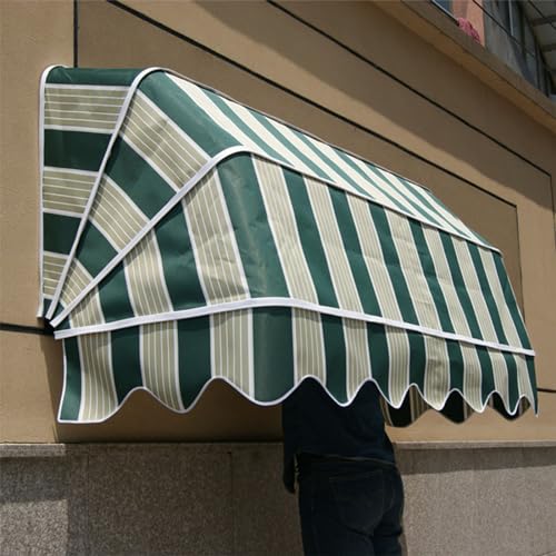 Sonnensegel Wasserdicht Polyester Versenkbar - Französisch Gebogenes Design für Fenster & Türen, Faltbares Home Patio Canopy, Stilvoller Regen- & Schneeschutz für Balkon, Café & Eingang Sonnensegel Wasserdicht Polyester Versenkbar - Französisch Gebogenes Design für Fenster & Türen, Faltbares Home Patio Canopy, Stilvoller Regen- & Schneeschutz für Balkon, Café & Eingang von Generisch