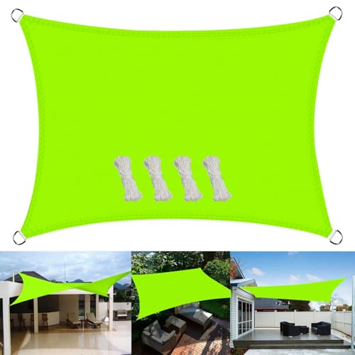 Sonnensegel Wasserdicht Rechteckig 6.5x8m Leicht UV-Schutz Baldachin Garten Schattentuch Wasserdicht Abdeckung für Pflanzen Grün Schattensegel Outdoor Shelter Sonnensegel Wasserdicht Rechteckig 6.5x8m Leicht UV-Schutz Baldachin Garten Schattentuch Wasserdicht Abdeckung für Pflanzen Grün Schattensegel Outdoor Shelter von Generisch