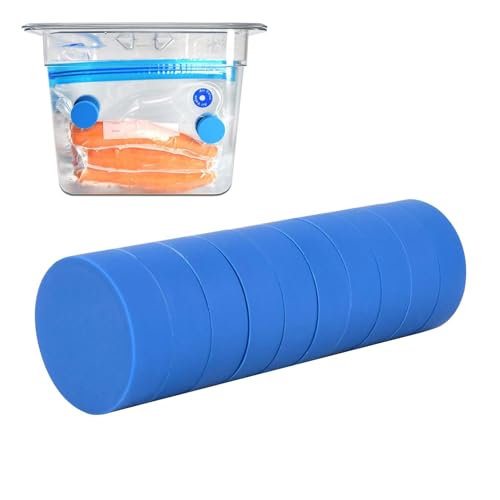 Generisch Sous-Vide-Gewichte - 4 Stück lebensmittelechte Magnete, Sous-Vide-Zubehör, Langlebige Magnete, Magnetklammern, Zubehör zum Kochen bei niedrigen Temperaturen, Blau Generisch Sous-Vide-Gewichte - 4 Stück lebensmittelechte Magnete, Sous-Vide-Zubehör, Langlebige Magnete, Magnetklammern, Zubehör zum Kochen bei niedrigen Temperaturen, Blau von Generisch