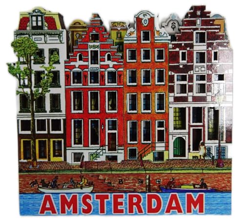 Souvenir Magnet Holland Amsterdam Grachten 7,5 x 7,5 cm Maritim Kühlschrankmagnet Deko GMTX 6753 Souvenir Magnet Holland Amsterdam Grachten 7,5 x 7,5 cm Maritim Kühlschrankmagnet Deko GMTX 6753 von Generisch