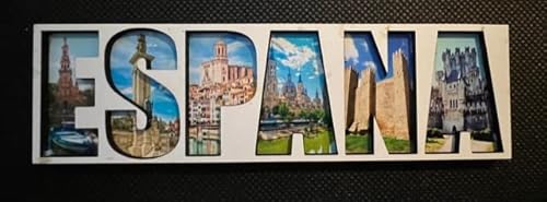 Spanien Magnet Espana Souvenir Spain Fridge Magnet Spanien Geschenk Spanien Holiday Spanien Reise von Generisch