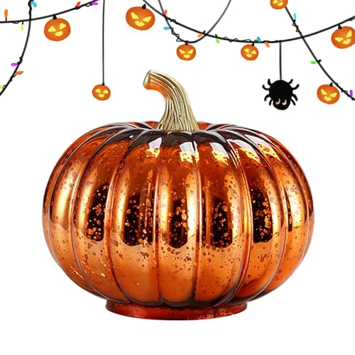 Sparklingglas für Halloween - Nachtglas se Tischlampe | Laterne Funkelnde Sternenlichtglas | Beleuchtung für Thanksgiving Innenschlafzimmer Garten Outdoor Part von Generisch