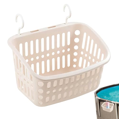 Speicherkorb am Pool | Swimming Pool Side Storage Basket Cup Halter | Pools Hanging Organizer Bin | Pools Toy Organizer Rack | Erdungspools Zubehör für Handtüchergetränke Speicherkorb am Pool | Swimming Pool Side Storage Basket Cup Halter | Pools Hanging Organizer Bin | Pools Toy Organizer Rack | Erdungspools Zubehör für Handtüchergetränke von Generisch