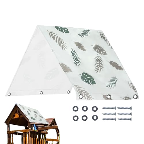 Spielplatz-Überdachung, robuste, wasserdichte Outdoor-Spielsets, einfach zu installierende UV-Schutz-Vordächer, Pavillons und Pergola-Zubehör für Sandkasten, von Generisch