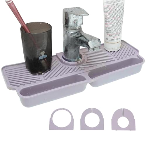 Spritzschutz Für Küchenspüle - Wasserhahnmatte | Tragbare Küchenspüle Wasserhahn Matte | Drainagematte, Schutz Für Küchenspüle, Trocknungsmatte von Generisch