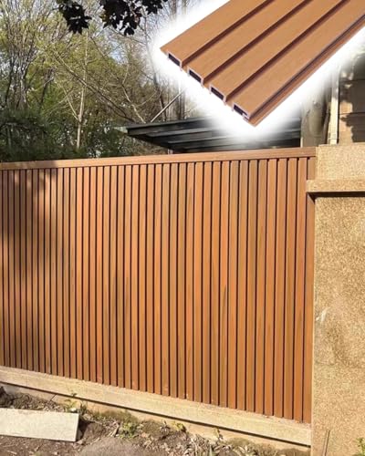 Stabile 1,2 m Gartenzaunpaneele für den Außenbereich, Sichtschutzlamellen für Mülleimer, wasserdicht, Terrassentrenner für Hof und Terrasse Stabile 1,2 m Gartenzaunpaneele für den Außenbereich, Sichtschutzlamellen für Mülleimer, wasserdicht, Terrassentrenner für Hof und Terrasse von Generisch