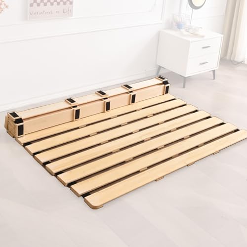 Stabile Holzlatten Ersatz 61 71 cm breit klappbar mit Nylongurten perfekt für Sommermatratze passend für 180x200 cm Bettgestell Langlebige Unterstützung für optimalen Komfort Stabile Holzlatten Ersatz 61 71 cm breit klappbar mit Nylongurten perfekt für Sommermatratze passend für 180x200 cm Bettgestell Langlebige Unterstützung für optimalen Komfort von Generisch