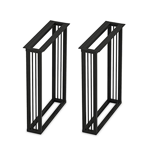 Stabile Metall-Möbelbeine für industrielle Couchtische, Bürotische, Esstische, robuste Unterstützung für DIY-Projekte, stabiles und langlebiges Design, 2 Stück Stabile Metall-Möbelbeine für industrielle Couchtische, Bürotische, Esstische, robuste Unterstützung für DIY-Projekte, stabiles und langlebiges Design, 2 Stück von Generisch