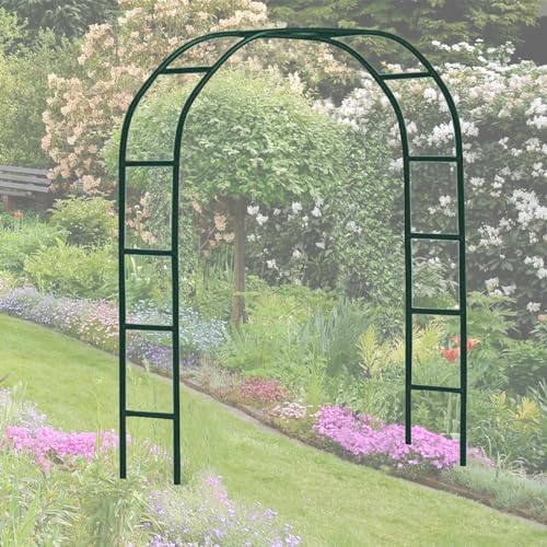 Stabiler Metall-Gartenbogen mit abnehmbarem Boden, Rosenbögen und Blumenständer, erhältlich in 120 cm bis 350 cm, ideales Metall-Pflanzenspalier und Pergolen für Gärten Stabiler Metall-Gartenbogen mit abnehmbarem Boden, Rosenbögen und Blumenständer, erhältlich in 120 cm bis 350 cm, ideales Metall-Pflanzenspalier und Pergolen für Gärten von Generisch