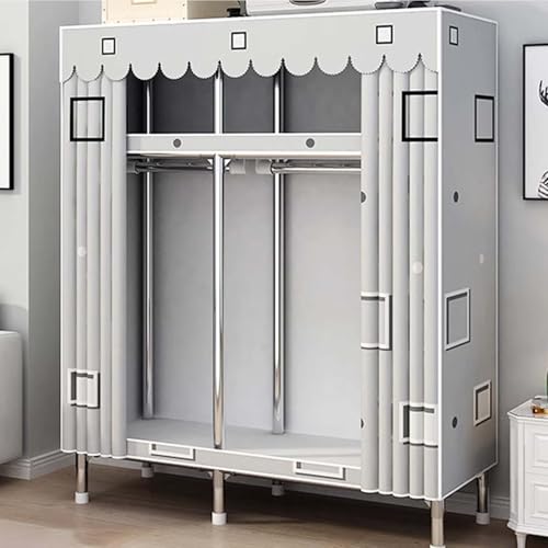 Stabiler Stoffschrank mit Kleiderstange – Faltbarer Kleiderschrank für Schlafzimmer & Ankleidezimmer, offenes Design, 160 x 45 x 170 cm, platzsparende Aufbewahrungslösung Stabiler Stoffschrank mit Kleiderstange – Faltbarer Kleiderschrank für Schlafzimmer & Ankleidezimmer, offenes Design, 160 x 45 x 170 cm, platzsparende Aufbewahrungslösung von Generisch