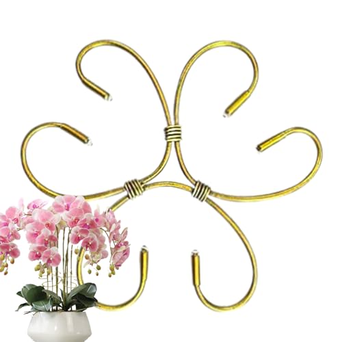 Stabilisator für Pflanzen – Halterung für Monstera-Stiele, Erdnägel mit wiederverwendbaren Metallklammern für den Garten, zur Unterstützung von , Pflanzenstabilisatoren von Generisch