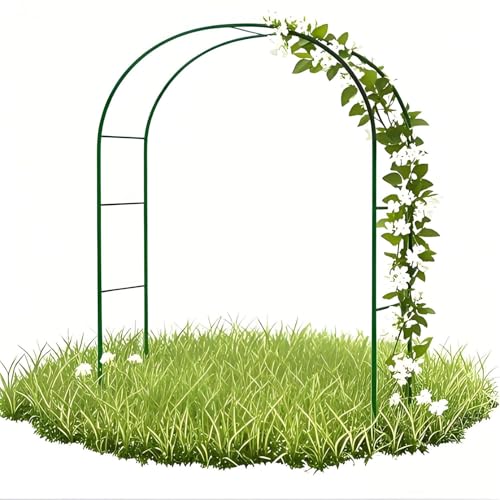 Stahl Gartenbogen - Hochzeitsbogen für Brautparty, Metalldorn Pergola Rankgitter für Gartendekoration, versch Stahl Gartenbogen - Hochzeitsbogen für Brautparty, Metalldorn Pergola Rankgitter für Gartendekoration, versch von Generisch