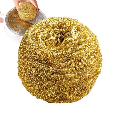 Stainless Steel Scourers | Non-Scratch Stainlless Steeel Scouriing Pad | Metal Scouring Padss Wool Pads, Kitchen Cleaner, Heavy Duty Cleaning Supplies - Especially for Tough Cleaniing von Generisch