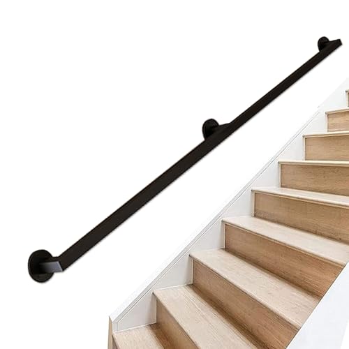 Stairs il Kit Wandmontierte Geländerstütze, 1 m bis 4,2 m, verstellbare Sicherheits-Haltegriffe für Treppenhaus, Handlauf für den Heimgebrauch Stairs il Kit Wandmontierte Geländerstütze, 1 m bis 4,2 m, verstellbare Sicherheits-Haltegriffe für Treppenhaus, Handlauf für den Heimgebrauch von Generisch