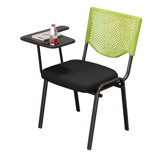 Stapelbare Gästestühle mit Tablet-Arm, Rechtshänder-Design für Konferenzen, Wartezimmer und Büro, 4 Stück Stapelbare Gästestühle mit Tablet-Arm, Rechtshänder-Design für Konferenzen, Wartezimmer und Büro, 4 Stück von Generisch