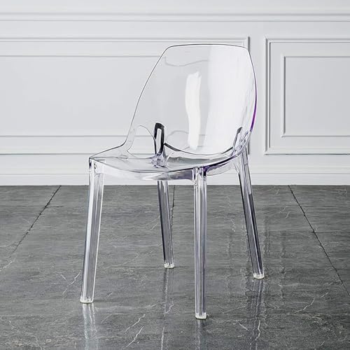 Stapelbare Geister-Esszimmerstühle, transparentes Acryl mit Kristall-Rückenlehnen für Wohnzimmer und Schlafzimmer, modernes Design für stilvolle Wohnkultur Stapelbare Geister-Esszimmerstühle, transparentes Acryl mit Kristall-Rückenlehnen für Wohnzimmer und Schlafzimmer, modernes Design für stilvolle Wohnkultur von Generisch