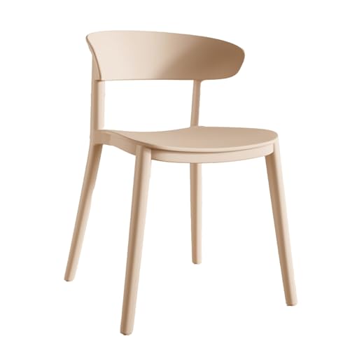 Stapelbare Terrassen-Esszimmerstühle Set mit Rückenlehne für den Innen- und Außenbereich, perfekt für Wohnzimmer und Veranda Stapelbare Terrassen-Esszimmerstühle Set mit Rückenlehne für den Innen- und Außenbereich, perfekt für Wohnzimmer und Veranda von Generisch