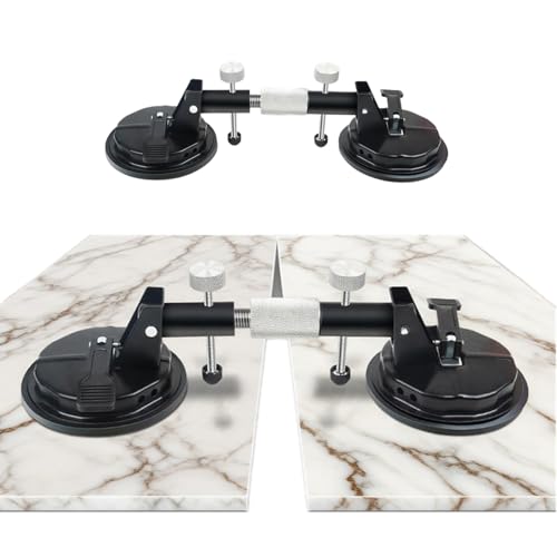 Starker Sauggriff aus Aluminium für Bodenfliesen, Glas und Spiegel – Vakuumheber mit Haltegriff für laminatboden, Arbeitsplatten und Wände Starker Sauggriff aus Aluminium für Bodenfliesen, Glas und Spiegel – Vakuumheber mit Haltegriff für laminatboden, Arbeitsplatten und Wände von Generisch