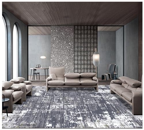 Startseite Dekorativ Innenbereich Teppich für Wohnzimmer Schlafzimmer Küche - Abstraktes Design Luxuriös - Waschbar Yoga Matte(Color:B,Size:140X200CM) von Generisch