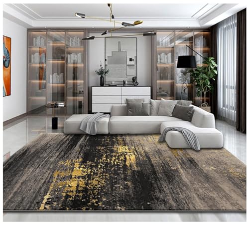 Startseite Dekorativ Innenbereich Teppich für Wohnzimmer Schlafzimmer Küche - Abstraktes Design Luxuriös - Waschbar Yoga Matte(Color:F,Size:150X200CM) von Generisch