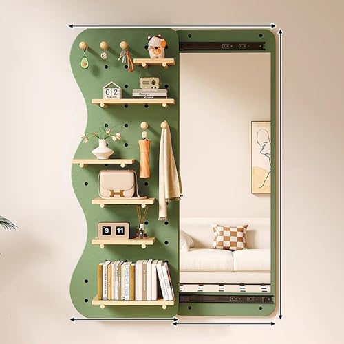 Stecktafel-Organizer aus Holz mit unsichtbarem Spiegel in voller Länge, Stecktafel-Set mit Zubehör für Zuhause und Büro Stecktafel-Organizer aus Holz mit unsichtbarem Spiegel in voller Länge, Stecktafel-Set mit Zubehör für Zuhause und Büro von Generisch