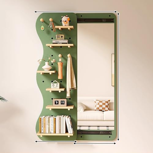 Stecktafel-Organizer aus Holz mit unsichtbarem Spiegel in voller Länge, Stecktafel-Set mit Zubehör für Zuhause und Büro Stecktafel-Organizer aus Holz mit unsichtbarem Spiegel in voller Länge, Stecktafel-Set mit Zubehör für Zuhause und Büro von Generisch