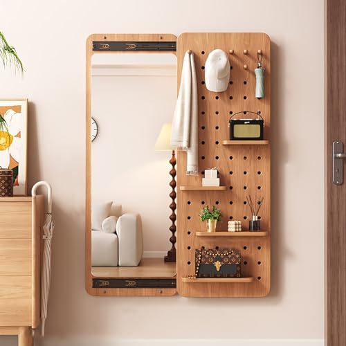 Stecktafel-Organizer aus Holz mit unsichtbarem Spiegel in voller Länge, unverzichtbares Stecktafel-Set für Zuhause und platzsparend Stecktafel-Organizer aus Holz mit unsichtbarem Spiegel in voller Länge, unverzichtbares Stecktafel-Set für Zuhause und platzsparend von Generisch