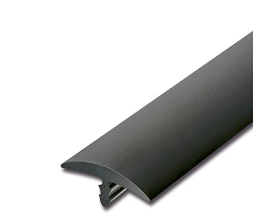 Stegkante, Schutzkante, Stoßkante, Kantenschutz aus PVC für 29mm Plattenstärke in Schwarz, Weiß (Schwarz) von Generisch