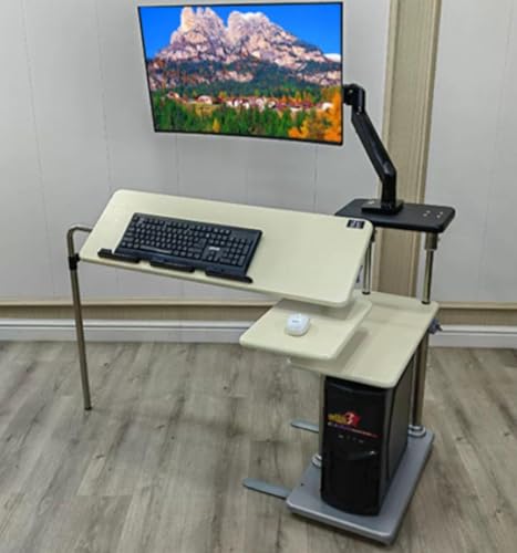 Stehtisch-Konverter, ergonomischer mechanischer Armaufhängung, Computerständer, Doppelzweck-Design für verbesserte Arbeitsplatzlösung Stehtisch-Konverter, ergonomischer mechanischer Armaufhängung, Computerständer, Doppelzweck-Design für verbesserte Arbeitsplatzlösung von Generisch
