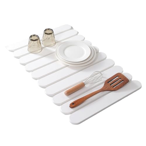 Stein Trockenmatte für Küchenarbeitsplatte,Trockenmatte zum Geschirr Trocknen auf Küchenarbeitsplatte - Schnell Aufsaugendes Pad Ästhetische Accessoires für Waschtisch Spüle Dusche Stein Trockenmatte für Küchenarbeitsplatte,Trockenmatte zum Geschirr Trocknen auf Küchenarbeitsplatte - Schnell Aufsaugendes Pad Ästhetische Accessoires für Waschtisch Spüle Dusche von Generisch
