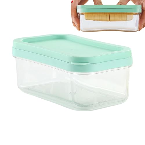 Stick Butter Slicer, Butterschneider, Käse-Cutter mit einem Stab, tragbar, mit Aufbewahrungstasche, Mehrzweck-Käse-Cutter, versiegelte Box mit 304 Schneidenetzen von Generisch