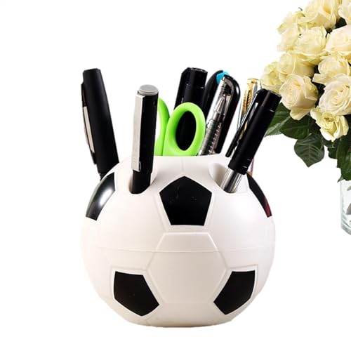Stiftebecher Fussball, Kreativer Runder Fußball-Stifthalter Kinder-Stifthalter Multifunktions Fußball-Briefpapier Bleistift-Organizer Stifthalter Für Den Schreibtisch Stiftebecher Fussball, Kreativer Runder Fußball-Stifthalter Kinder-Stifthalter Multifunktions Fußball-Briefpapier Bleistift-Organizer Stifthalter Für Den Schreibtisch von Generisch