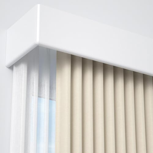 Stille Vorhangbox mit integrierter Seiteninstallation Doppelgleitschiene Nahtloses Design für reibungslosen Betrieb - Vorhanglösung Stille Vorhangbox mit integrierter Seiteninstallation Doppelgleitschiene Nahtloses Design für reibungslosen Betrieb - Vorhanglösung von Generisch