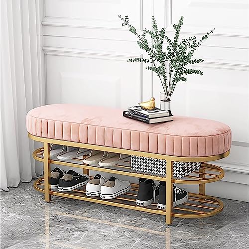 Stilvolle Eingangsbank aus grünem Samt mit Schuhregal und 2-stöckigem Aufbewahrungsregal, moderner Flurnizer für Heimdekoration, 80 cm lang, perfekt für Eingangsbereiche und Wohnzimmer Stilvolle Eingangsbank aus grünem Samt mit Schuhregal und 2-stöckigem Aufbewahrungsregal, moderner Flurnizer für Heimdekoration, 80 cm lang, perfekt für Eingangsbereiche und Wohnzimmer von Generisch